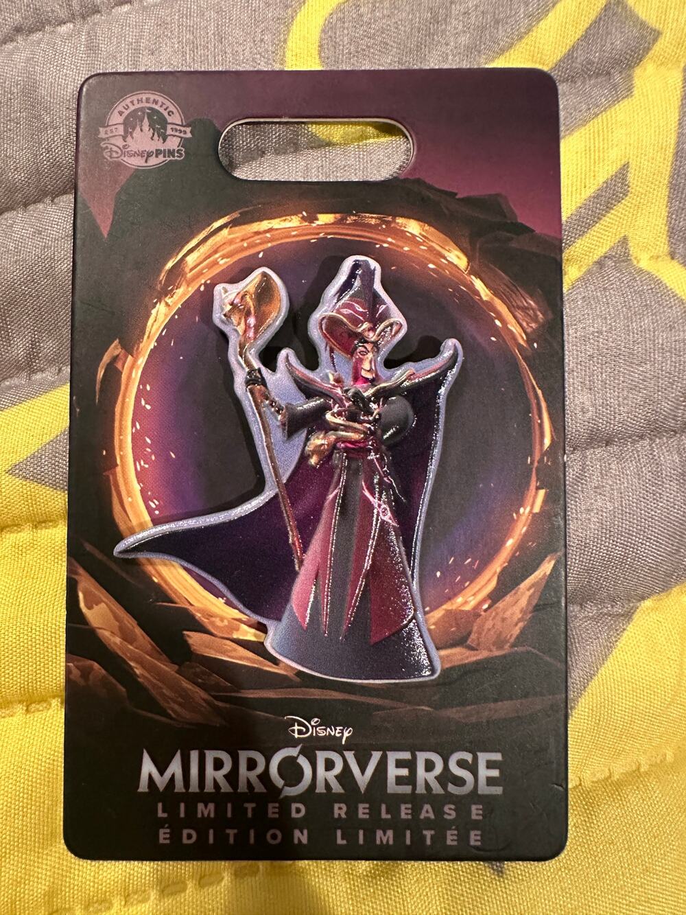 NWT Disney Authentic Mirrorverse Jafar Collectible Pin Limited Edition Release